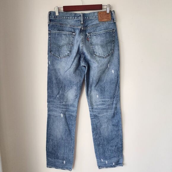 Levi 541 W32 L34 Men's Blue Jeans 100% Cotton Medium Wash Denim Pants - Picture 5 of 11